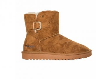 Wrangler Elsa Platform MID women's snow boots insulated winter boots with fur black 2024307737B - Wrangler - 