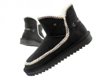 Wrangler Elsa winter boots ankle boots insulated comfortable fashionable black - Wrangler - 