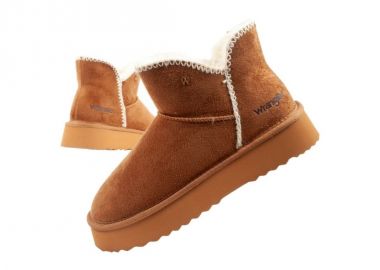 Wrangler Elsa winter boots ankle boots insulated comfortable fashionable brown - Wrangler - 