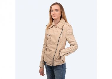 Wrangler Wmns Buffalo Leather Jacket W4003ZB29 - Wrangler - 