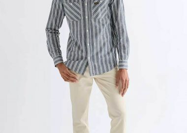 Wrangler® ανδρικό παντελόνι πεντάτσεπο Straight Fit 