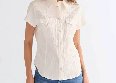 Wrangler® γυναικείο πουκάμισο structured Slim Fit 
