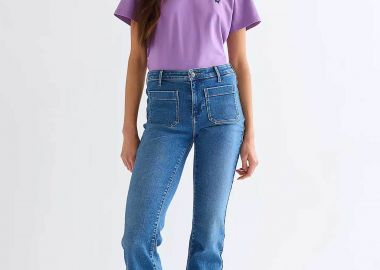 Wrangler® γυναικείο τζιν παντελόνι Flared Fit 
