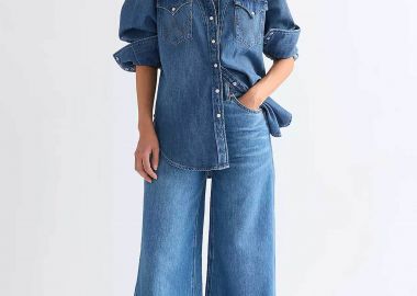 Wrangler® γυναικείο τζιν παντελόνι πεντάτσεπο Loose Wide Fit 