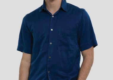 XACUS Ανδρικό Μπλε Blue Legacy Shirt - XACUS - 