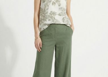 XAKI ΠΑΝΤΕΛΟΝΑ LINEN-LOOK - Anna Raxevsky - 