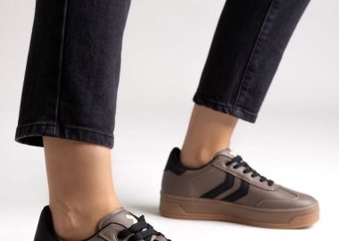 Xti Footwear Αθλητικά παπούτσια flatform - 144585 - Taupe Matte - Xti Footwear - 