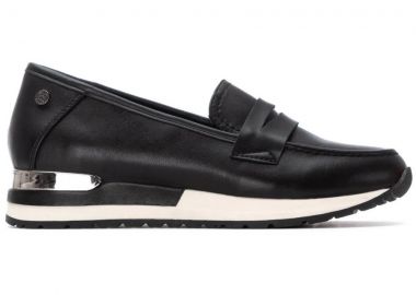 Xti μαύρο μοκασίνι 144408 - XTi - 