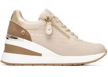 Xti μπεζ sneaker 145449 - XTi - 