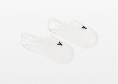 Y-3 Ανδρικό Λευκό No Show Socks - Y-3 - 