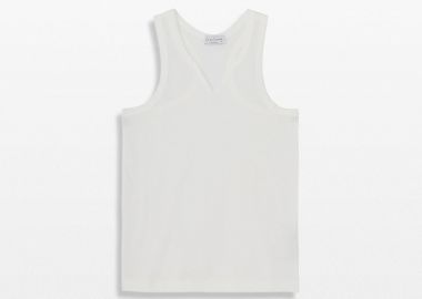 Y-3 Ανδρικό Λευκό Tank Top - Y-3 - 