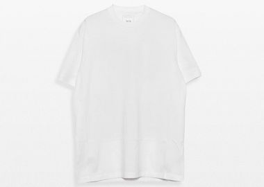 Y-3 Ανδρικό ΛΕΥΚΟ Graphic Short Sleeve Tee - Y-3 - 