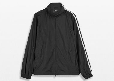 Y-3 Ανδρικό Μαύρο 3-Stripes Nylon Shell Jacket - Y-3 - 