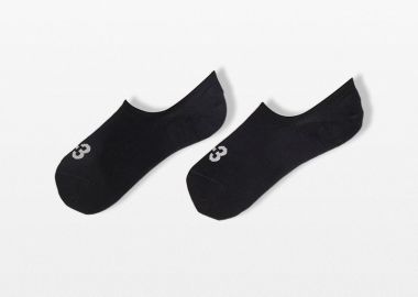 Y-3 Ανδρικό Μαύρο No Show Socks - Y-3 - 