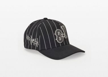 Y-3 Ανδρικό Μαύρο Pinstripe Cap - Y-3 - 
