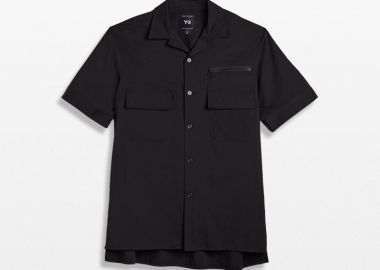 Y-3 Ανδρικό Μαύρο Short Sleeved Shirt - Y-3 - 