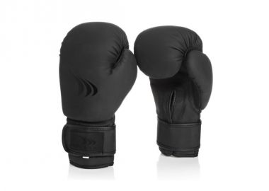 Yakimasport Mars 10050910OZ Γάντια Πυγμαχίας από Συνθετικό Δέρμα για Αγώνα Μαύρα - Yakimasport - 