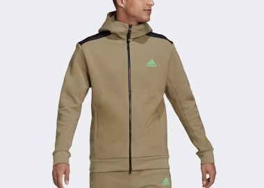 Z.N.E. SPORTSWEAR HOODIE ΜΠΕΖ - ADIDAS PERFORMANCE - 
