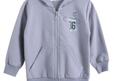 ΖΑΚΕΤΑ - Γκρι ΓΚΡΙ - Frenzy style - 