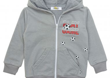 ΖΑΚΕΤΑ - Γκρι ΓΚΡΙ - Frenzy style - 