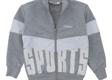 ΖΑΚΕΤΑ - Γκρι ΓΚΡΙ - Frenzy style - 