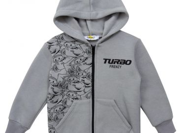 ΖΑΚΕΤΑ - Γκρι ΓΚΡΙ - Frenzy style - 