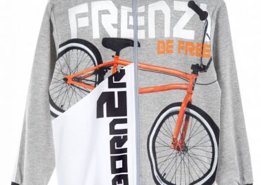 ΖΑΚΕΤΑ - Γκρι ΓΚΡΙ - Frenzy style - 