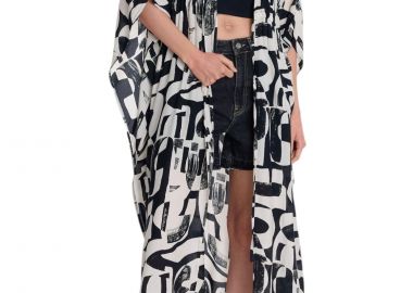 Ζακέτα Ale Κιμονό Εμπριμέ 8921214-MULTICOLOR Γυναικείο - Ale - 