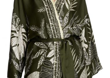 Ζακέτα Ale Κιμονό Εμπριμέ Με Ζώνη 8921114-MULTICOLOR Γυναικείο - Ale - 