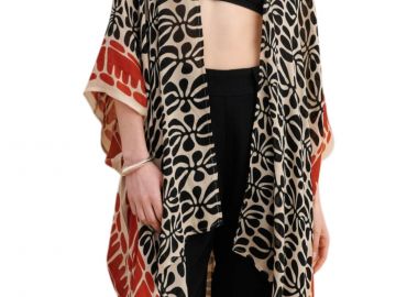 Ζακέτα Attrattivo Κιμονό Με Σχέδιο 9923473-MULTICOLOR Γυναικείο - Attrattivo - 