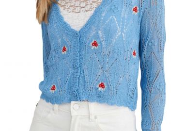 Ζακέτα Attrattivo Με Κεντήματα 9P23436-CIEL Γυναικείο - Attrattivo - 