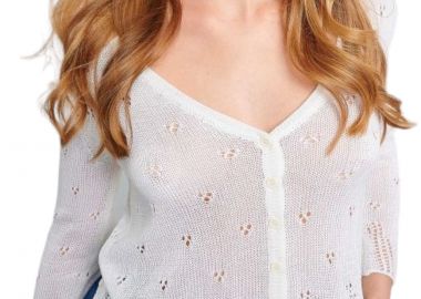 Ζακέτα Attrattivo Πλεκτή 9P19150-OFF WHITE Γυναικείο - Attrattivo - 