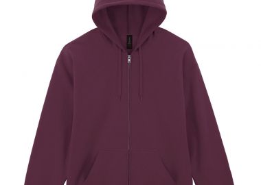 Ζακέτα Φούτερ με Κουκούλα SF600 Gildan Softstyle Midweight Full Zip Hoodie Maroon - Gildan - 