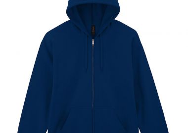 Ζακέτα Φούτερ με Κουκούλα SF600 Gildan Softstyle Midweight Full Zip Hoodie Navy - Gildan - 