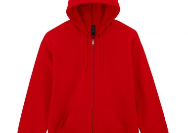 Ζακέτα Φούτερ με Κουκούλα SF600 Gildan Softstyle Midweight Full Zip Hoodie Red - Gildan - 