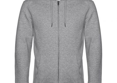 Ζακέτα Φούτερ με Κουκούλα WU03K B & C King Heather Grey - B & C - 