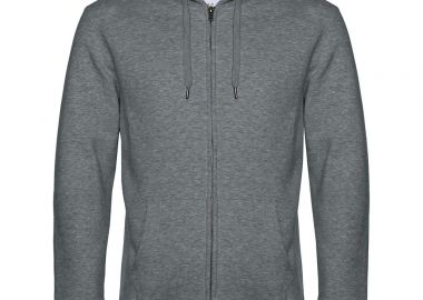 Ζακέτα Φούτερ με Κουκούλα WU03K B & C King Heather Mid Grey - B & C - 