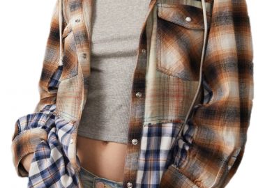 Ζακέτα Free People Blue Ridge Plaid OB1545055 Γυναικείο - Free People - 