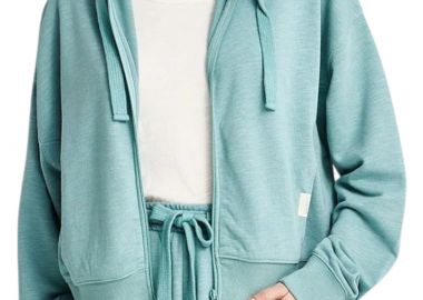 Ζακέτα Funky Buddha Φούτερ FBL013-101-06-MINERAL BLUE Γυναικείο - Funky Buddha - 