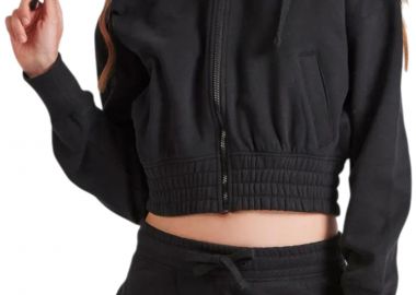 Ζακέτα Funky Buddha Loose Fit Με Κουκούλα FBL010-127-06-BLACK Γυναικείο - Funky Buddha - 