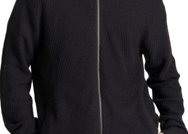 Ζακέτα Funky Buddha Με Ανάγλυφη Πλέξη & Κουκούλα FBM010-021-09-ANTHRACITE MEL Ανδρικό - Funky Buddha - 