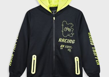 Ζακέτα για αγόρι - ΜΑΥΡΟ 13-225005-5 - energiers - 