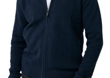 Ζακέτα Mexx Structured Knit AO0912036M-Navy Ανδρικό - Mexx - 