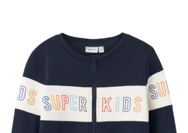 Ζακέτα Name It Larke Sweat 13221517-Dark Sapphire Αγόρι - Name It - 