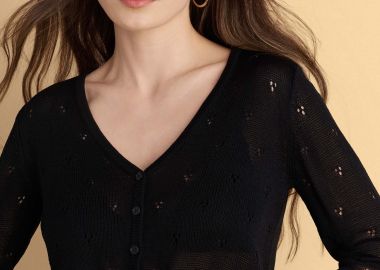 Ζακέτα πλεκτή μακρυμάνικη - 5206179079624 -  - 