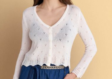 Ζακέτα πλεκτή μακρυμάνικη - 5207251471152 -  - 