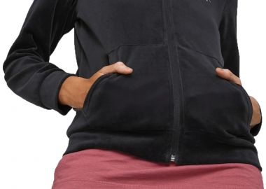 Ζακέτα Puma Velour Full-Zip Hoodie 849964-01 Γυναικείο - Puma - 