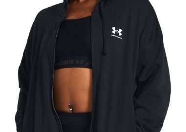 Ζακέτα Under Armour Rival Terry Os Hooded 1386043-001 Γυναικείο - Under Armour - 