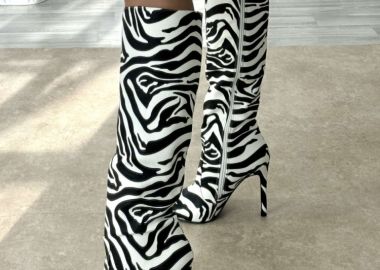 ΖΕΒΡΕ ΜΠΟΤΕΣ - SASSY - sense-shop - 