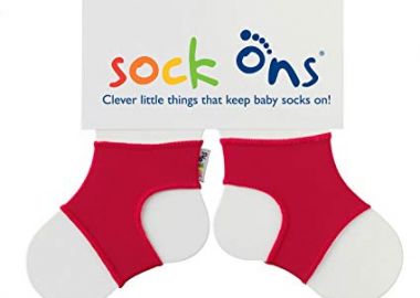 Ζεύγος Σταθεροποιητές Καλτσών 0-6 Μηνών Κόκκινο Sock Ons SOS-RED - Sock ons - 